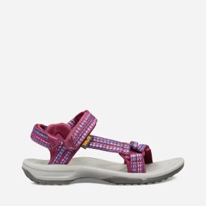 Teva Terra Fi Lite Damen Sandalen Rot Lila (Österreich)